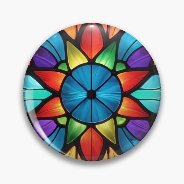 Item preview, Abstract Stained Glass Pattern Design designed and sold by TheArtOfPat.