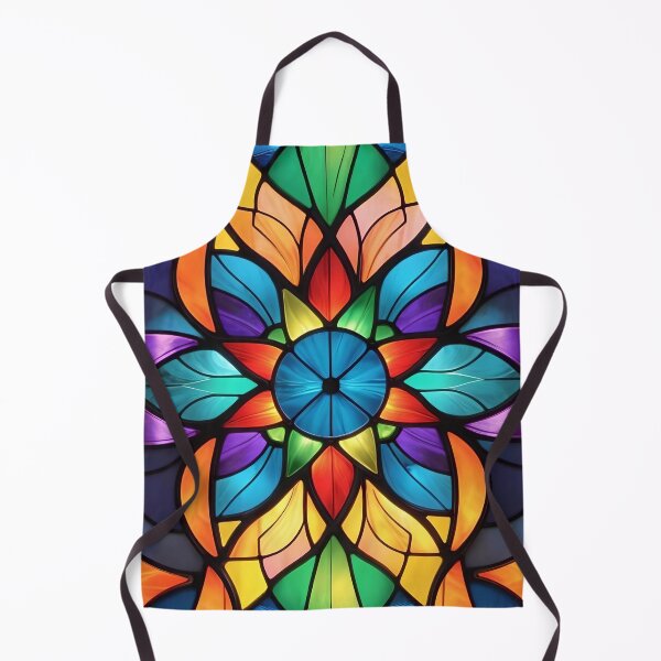 Item preview, Abstract Stained Glass Pattern Design designed and sold by TheArtOfPat.