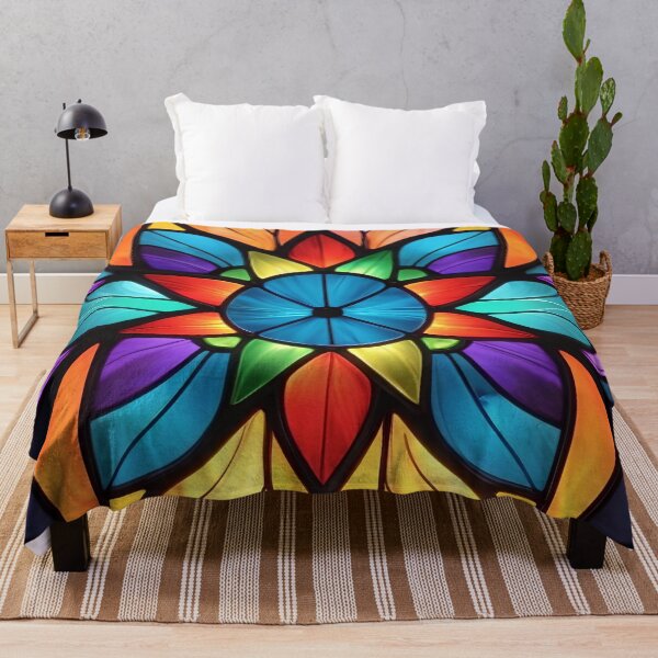 Item preview, Abstract Stained Glass Pattern Design designed and sold by TheArtOfPat.