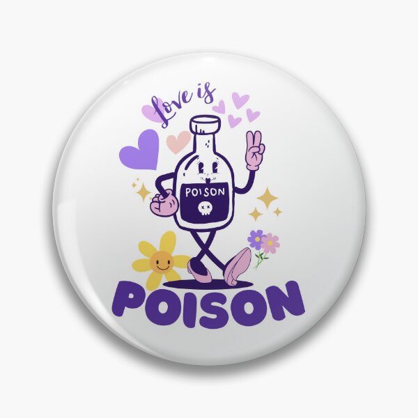 Item preview, Old School Poison Bottle  Cartoon Style Print designed and sold by Thehatinthecat.