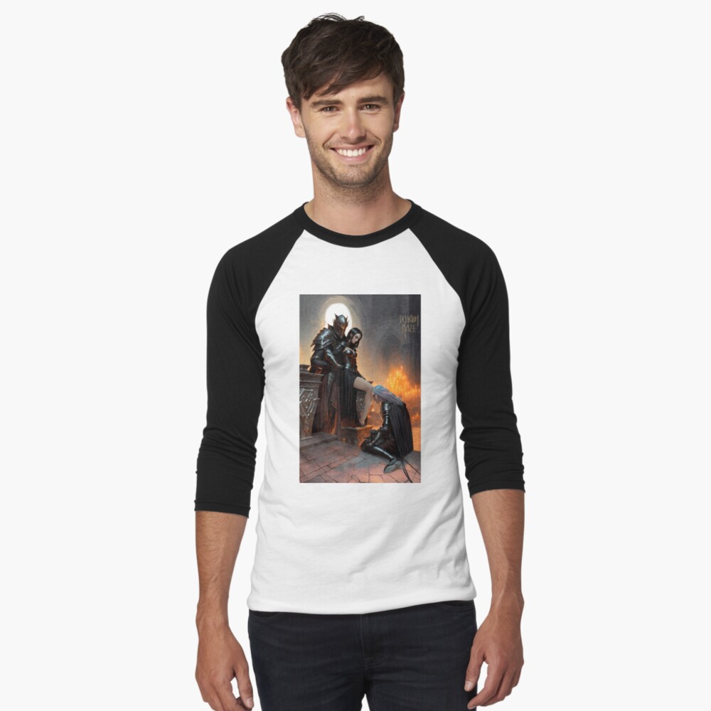 Item preview, Baseball ¾ Sleeve T-Shirt designed and sold by Delirium-Maze.