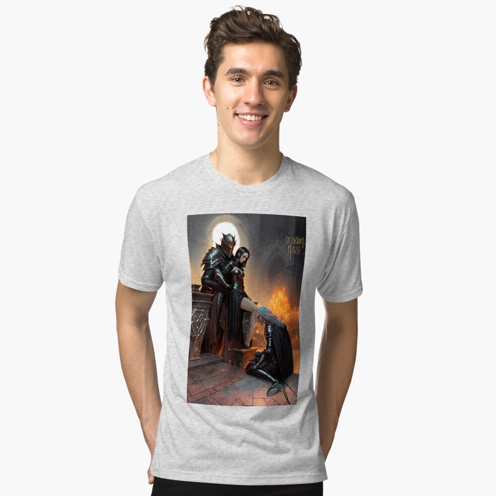 Item preview, Tri-blend T-Shirt designed and sold by Delirium-Maze.
