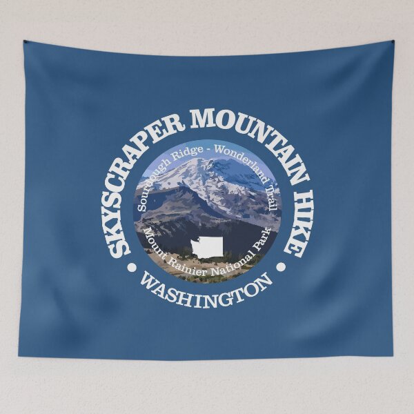 Item preview, Skyscraper Mountain Trail (rd) designed and sold by curranmorgan.