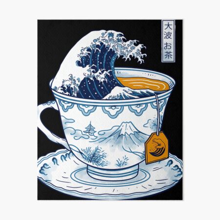 Artikel-Vorschau von Der große Kanagawa-Tee, designt und verkauft von BRENDAGNER.