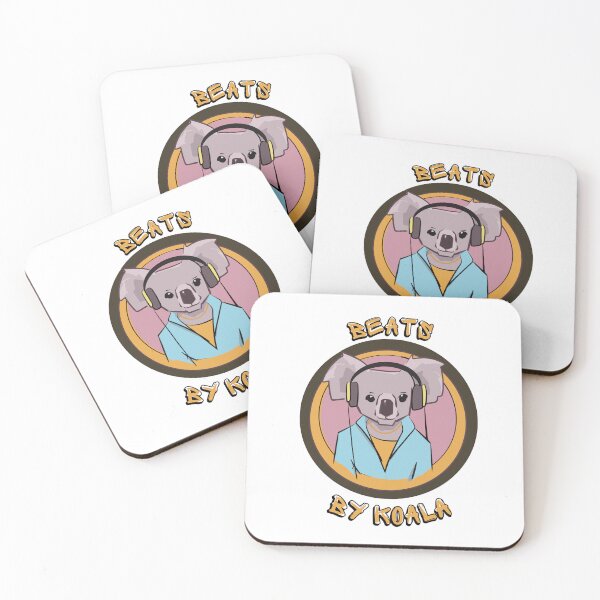 Item preview, Beats By Koala, Cute Funny Dj Design designed and sold by lozsart.