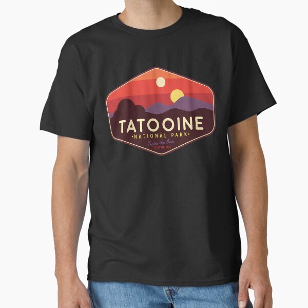 Vista previa del artículo con la obra «Parque Nacional Tatooine - El doble de diversión El doble de diversión», diseñado y vendido por NathanWolff.