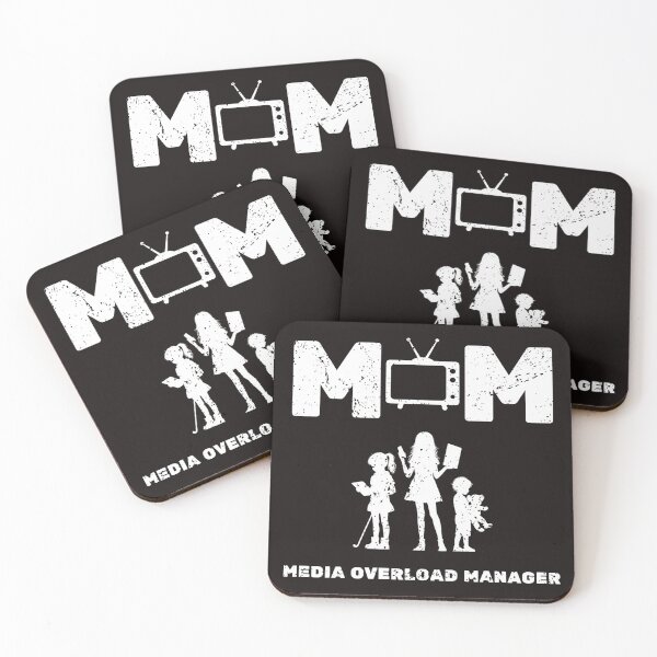 Item preview, Mom - Media Overload Manager - Mother's Day designed and sold by Dandeliontees.