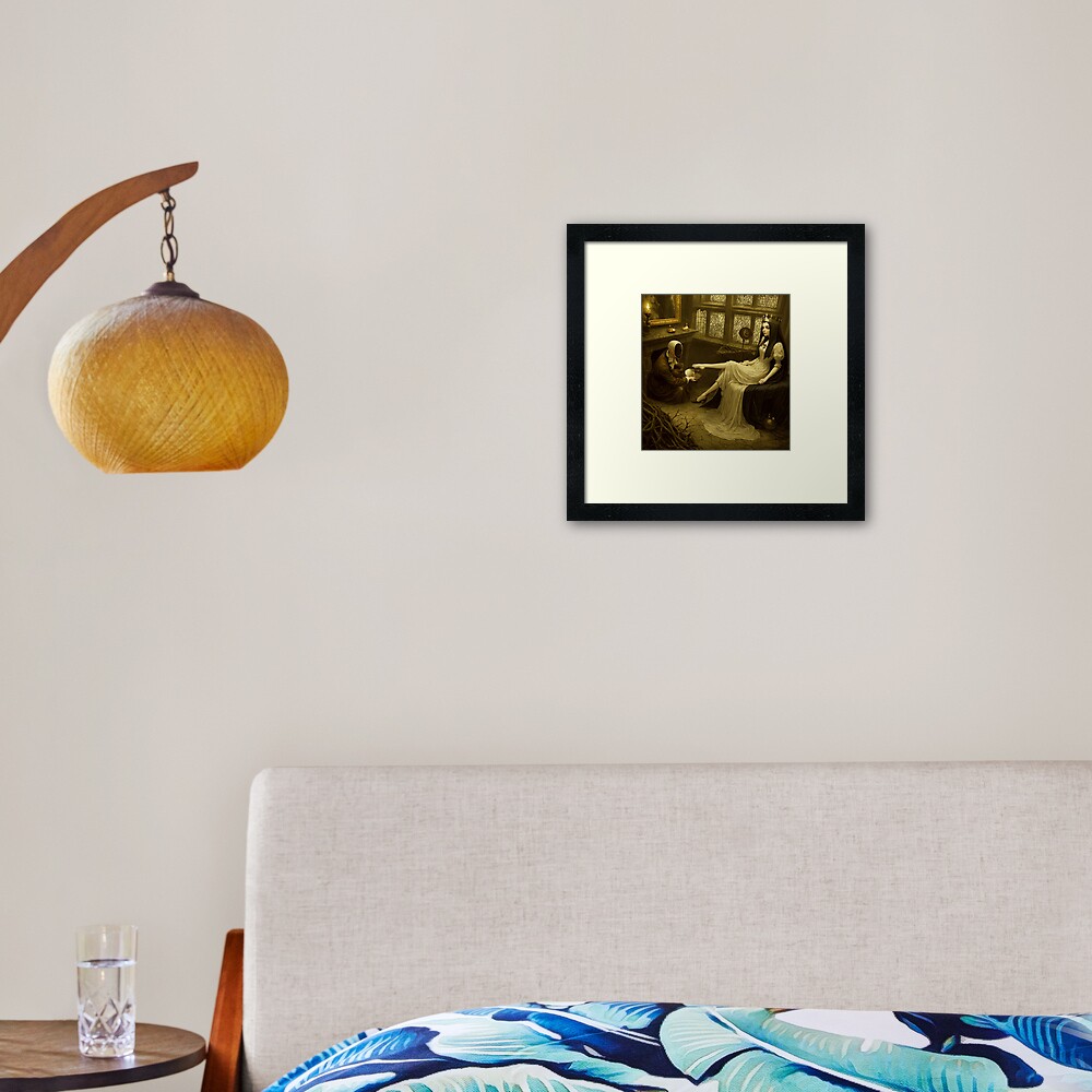 Item preview, Framed Art Print designed and sold by Delirium-Maze.