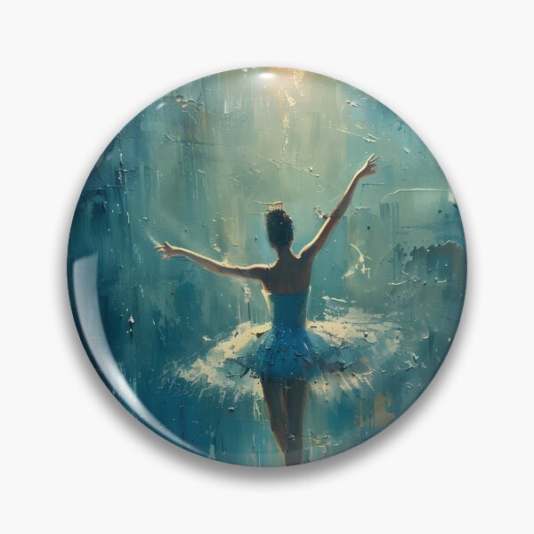 Item preview, Abstract realism ballerina print designed and sold by dcrc.