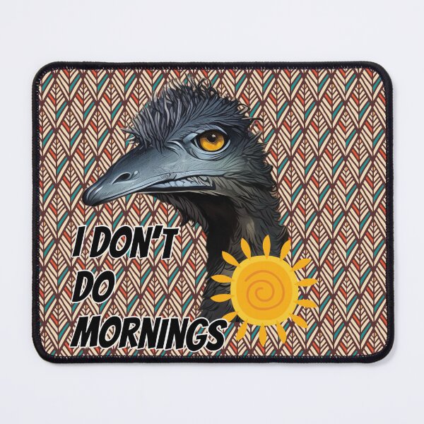 Item preview, I Don't Do Mornings designed and sold by Gaye Leanne Hardesty.