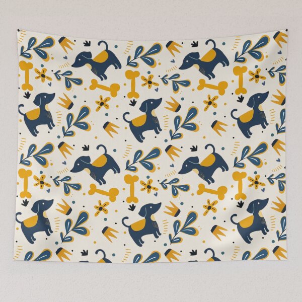 Item preview, King Puppy AOP designed and sold by Leah Jockel.