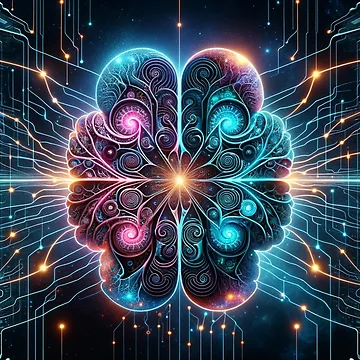 Artwork thumbnail, Title: Neural Nebula by Sienna Hamilton-Katene