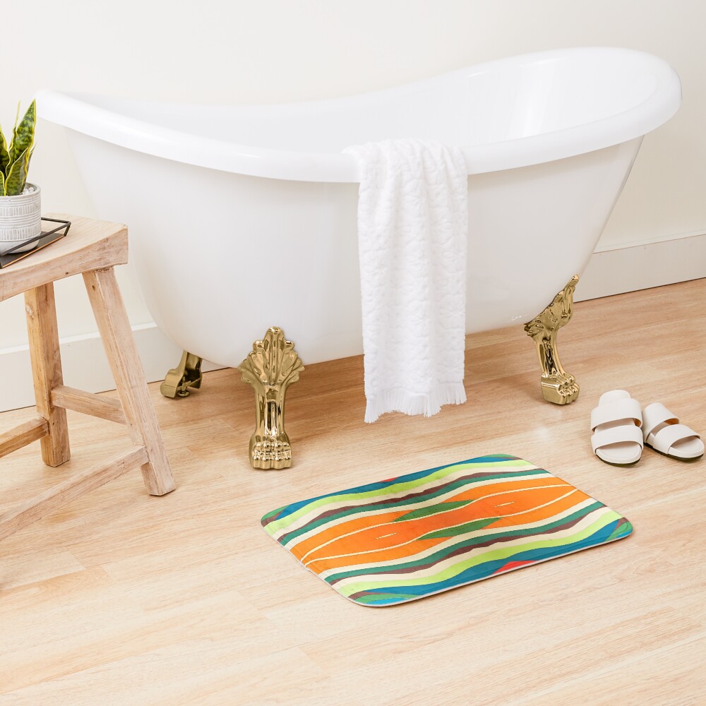 Item preview, Bath Mat designed and sold by DesignHub1234.