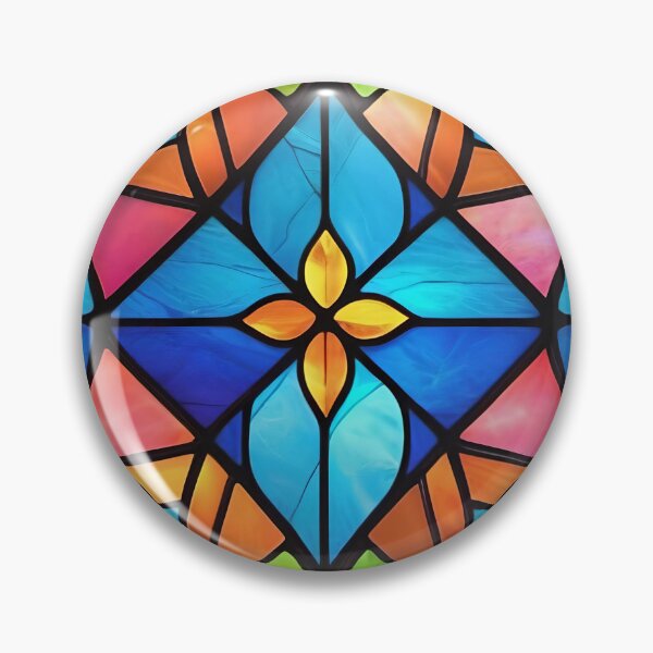 Item preview, Abstract Stained Glass Pattern Design designed and sold by TheArtOfPat.