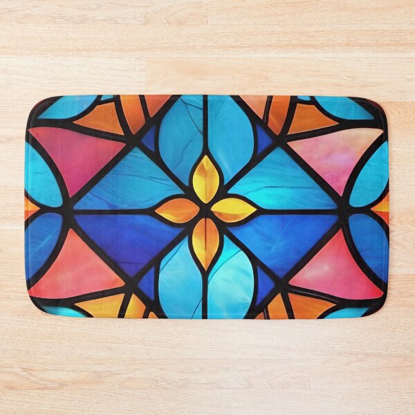 Item preview, Abstract Stained Glass Pattern Design designed and sold by TheArtOfPat.