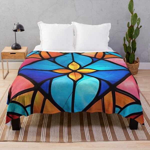 Item preview, Abstract Stained Glass Pattern Design designed and sold by TheArtOfPat.