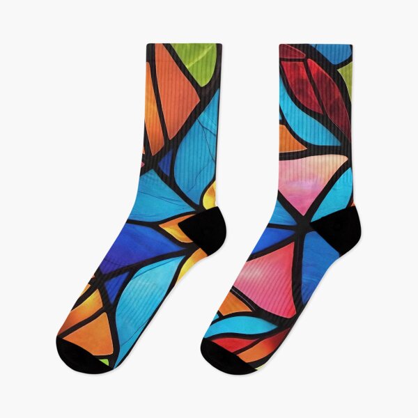 Item preview, Abstract Stained Glass Pattern Design designed and sold by TheArtOfPat.