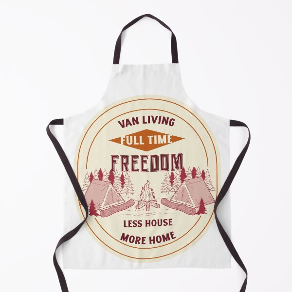 Item preview, Van living freedom camping designed and sold by Redlimetshirts.