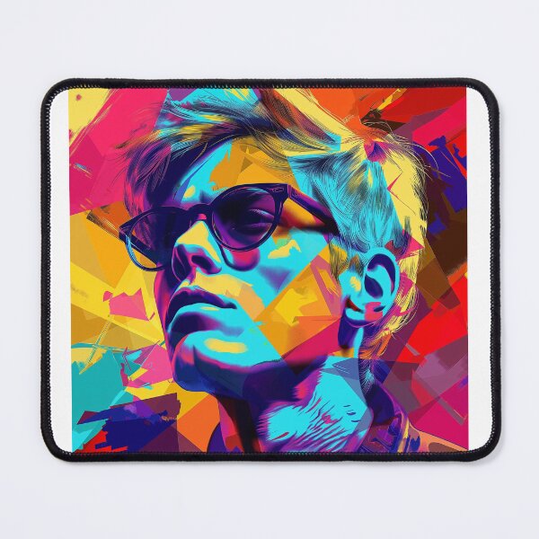 Item preview, Kaleidoscope Vision: A Pop Art Portrait designed and sold by PixelThea.