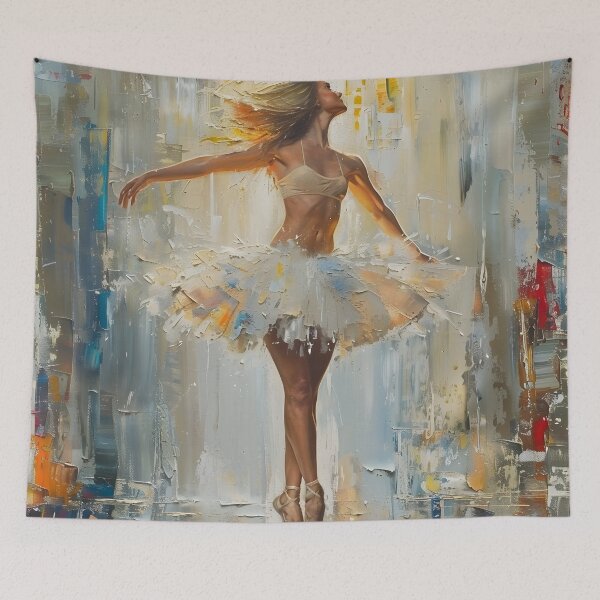 Item preview, Abstract realism ballerina print designed and sold by dcrc.