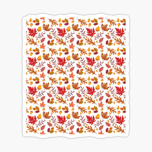 Item preview, Colorful Autumn Fall Pattern designed and sold by Odetee.