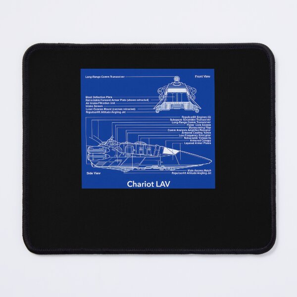 Item preview, Chariot LAV Starship Blueprint  designed and sold by DiegoAndrad.