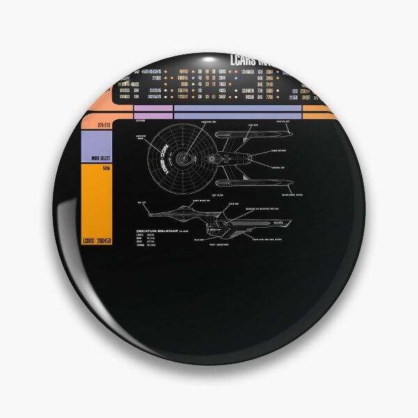 Item preview, Library Computer Readout of Movie Era Space Ship U.S.S. Belknap  designed and sold by DiegoAndrad.