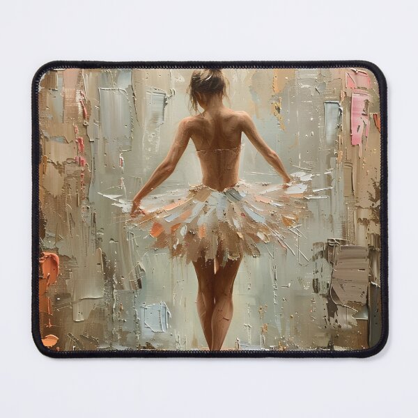 Item preview, abstract realism ballerina print designed and sold by dcrc.