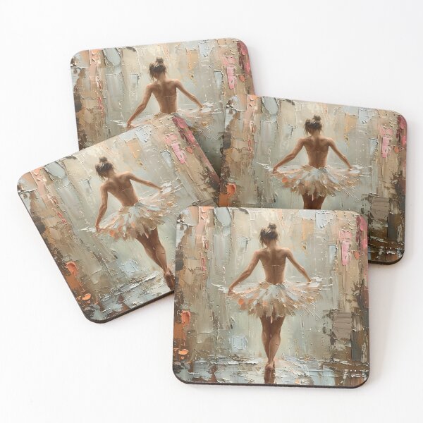 Item preview, abstract realism ballerina print designed and sold by dcrc.