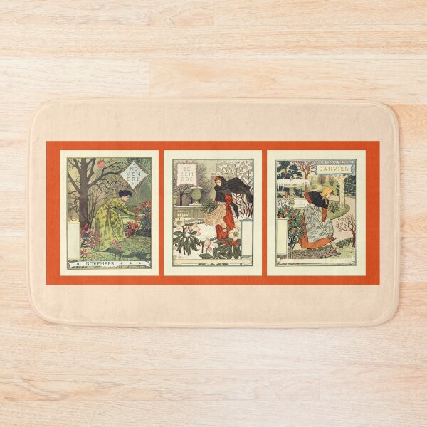 Item preview, Vintage Gardener Women: November, December, January (french) designed and sold by eveyting.