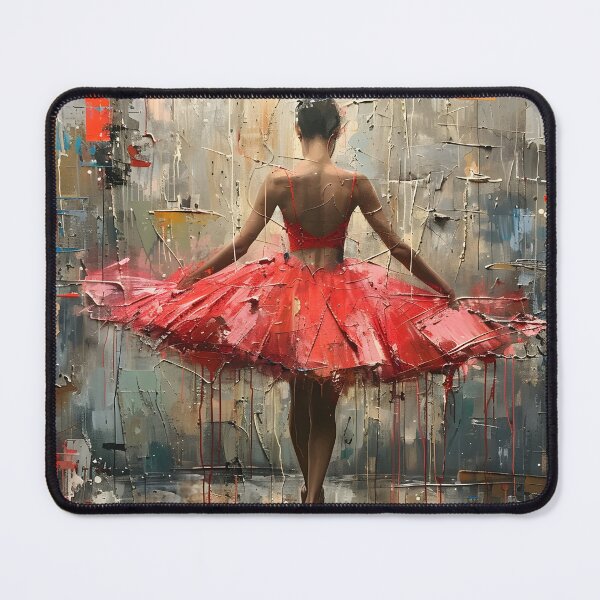 Item preview, abstract realism ballerina print designed and sold by dcrc.