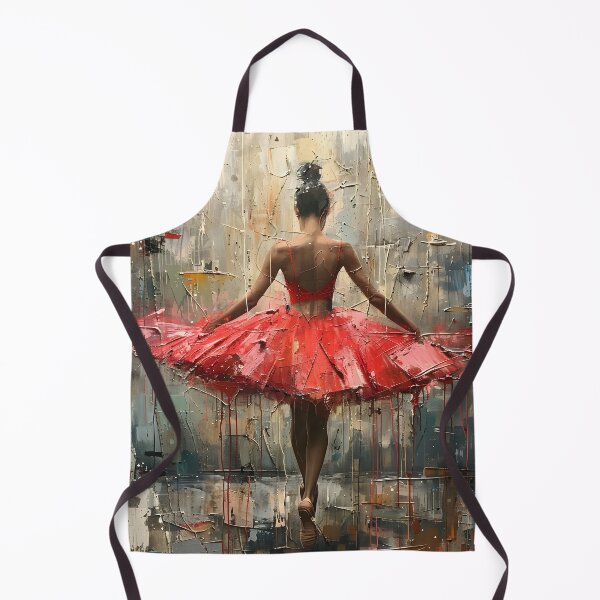 Item preview, abstract realism ballerina print designed and sold by dcrc.