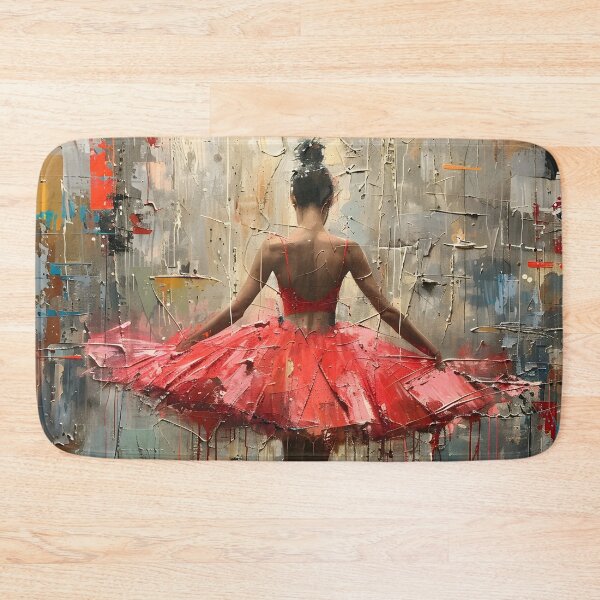 Item preview, abstract realism ballerina print designed and sold by dcrc.