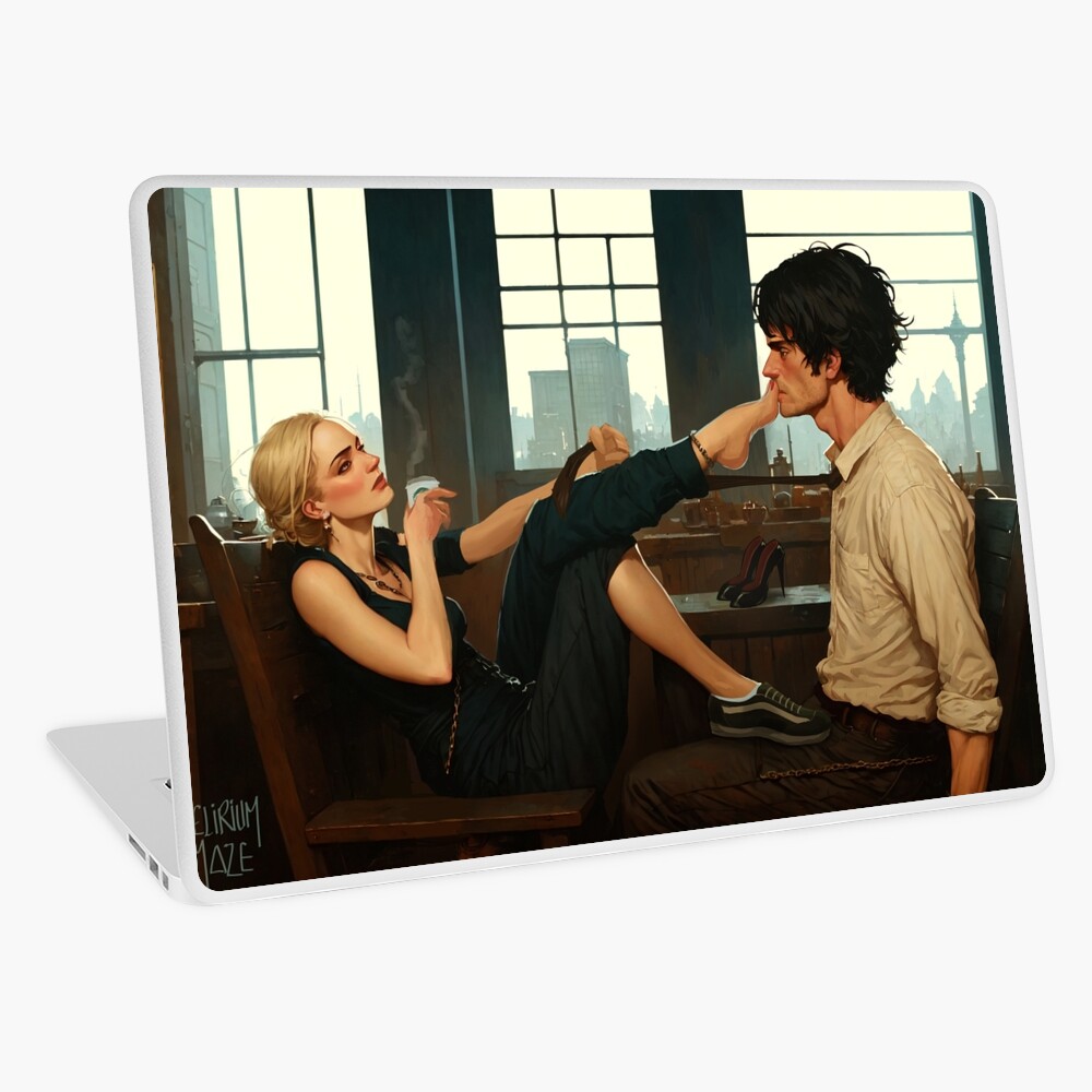 Item preview, Laptop Skin designed and sold by Delirium-Maze.