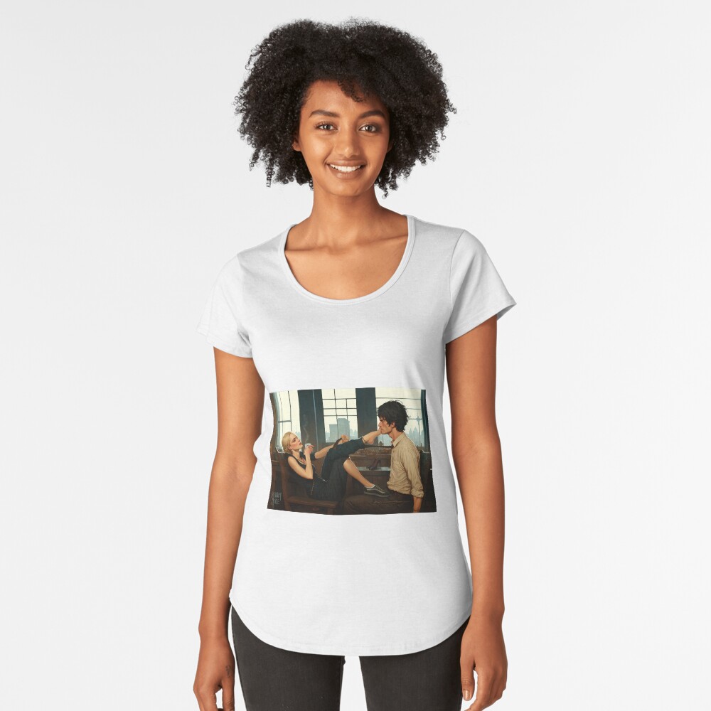 Item preview, Premium Scoop T-Shirt designed and sold by Delirium-Maze.
