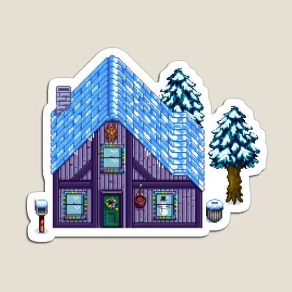 Aperçu de l'œuvre Maison d'hiver SDV créée et vendue par tamsclub.