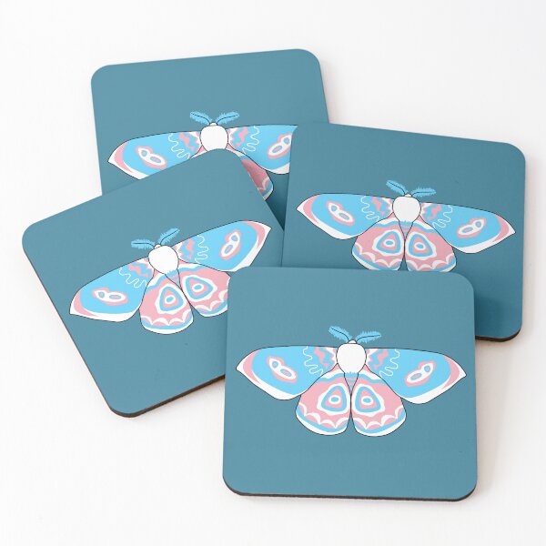 Item preview, Trans Pride Moth  designed and sold by Fave101.