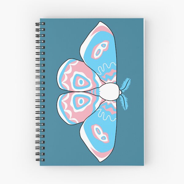 Item preview, Trans Pride Moth  designed and sold by Fave101.