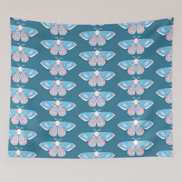 Item preview, Trans Pride Moth  designed and sold by Fave101.