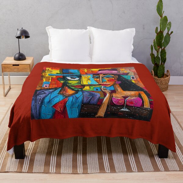 Item preview, Cigar Lounge Abstract Affair- Passionate Encounters in Cubism and Expressionism designed and sold by OlfactoART Studio.