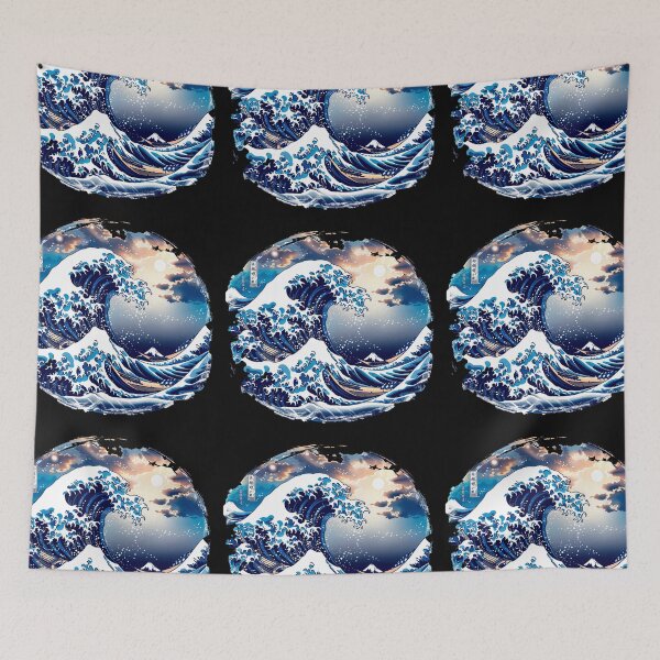 Item preview, Hokusai Wave  designed and sold by TheFreddo.