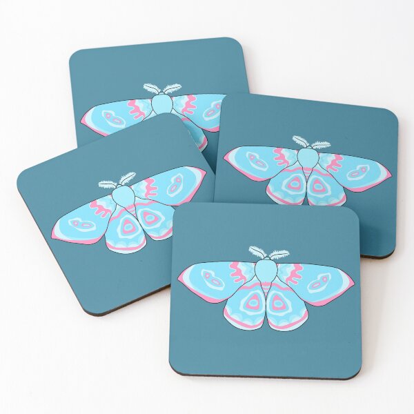 Item preview, Transmasc Pride Moth  designed and sold by Fave101.