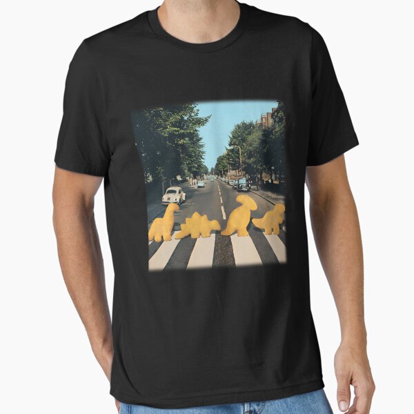 Vista previa del artículo con la obra « Nuggets de pollo con dinosaurios - Nuggie Road», diseñado y vendido por BertrandBailly.