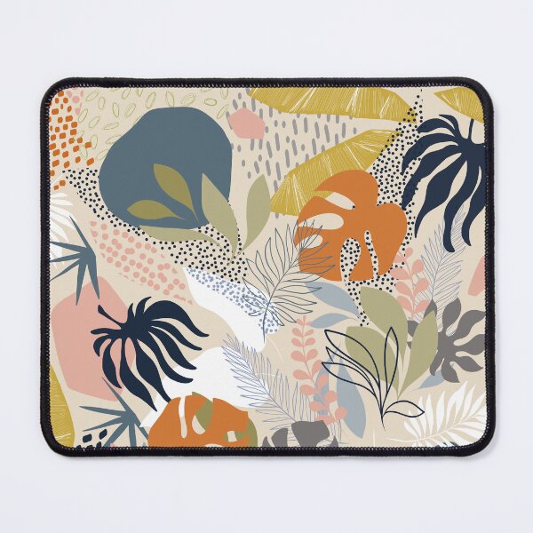 Item preview, Tropical Foliage Pattern 1 - Retro Boho Earthy designed and sold by Dominiquevari.