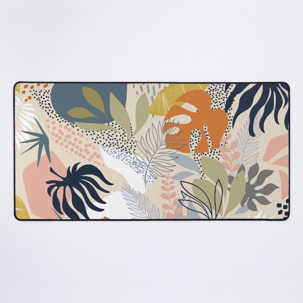 Item preview, Tropical Foliage Pattern 1 - Retro Boho Earthy designed and sold by Dominiquevari.