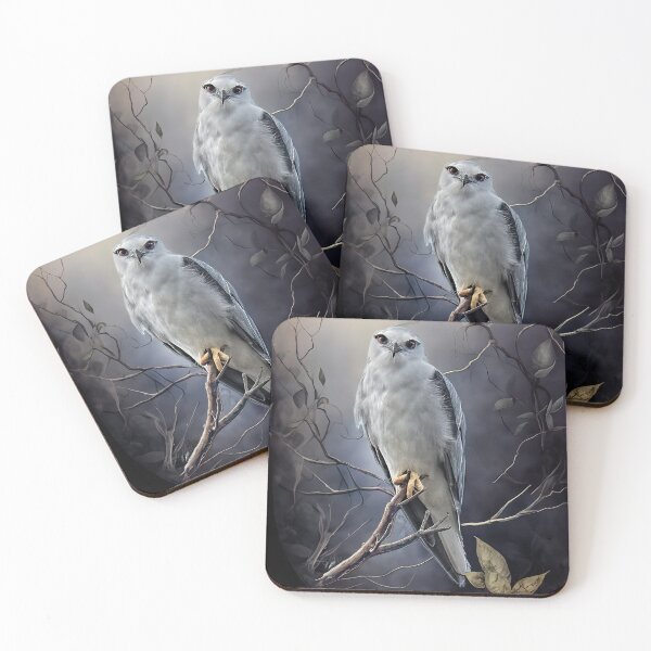 Item preview, Black-shouldered Kite beauty designed and sold by Leanne M Williams.