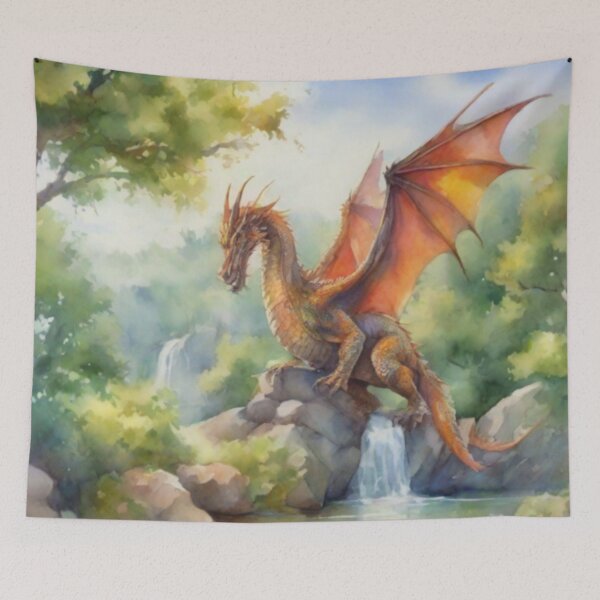 Item preview, Dragon in summer designed and sold by Astralia.
