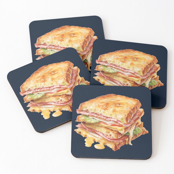 Item preview, Classic Croque Monsieur Sandwich designed and sold by Alicia Chee.