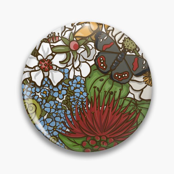 Item preview, NZ Native flora, fauna and butterflies designed and sold by Creativbubble.