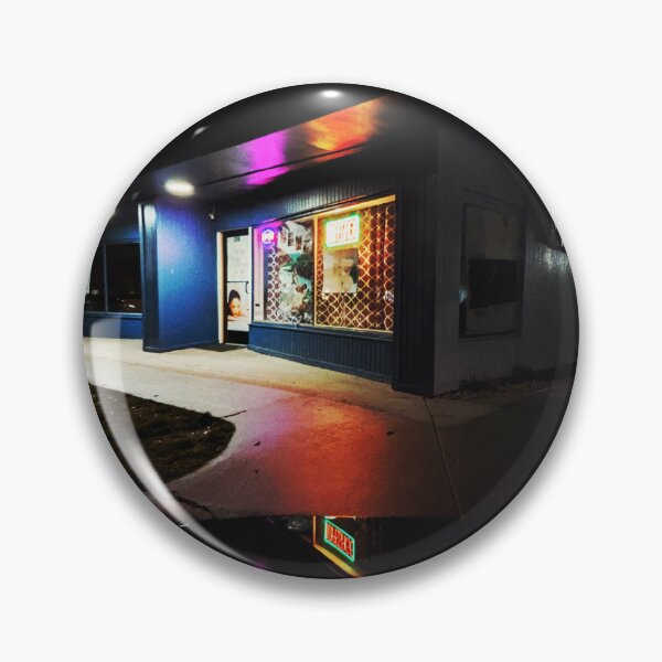 Item preview, massage parlor on a rainy street designed and sold by Johnny5point6.
